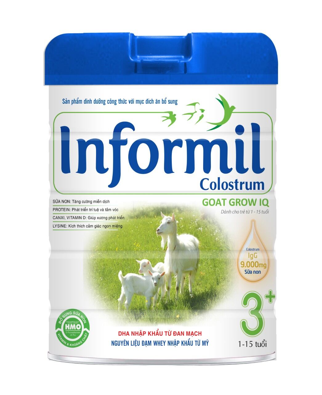 Sữa dê Informil Colostrum Goat lon 900g