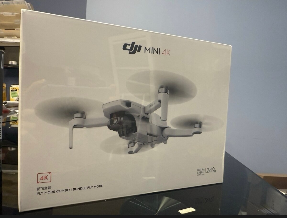 DJI Mini 4K Fly More Combo (THREE BATTERY) - Light & Portable Camera Drone Under 249g | 4K/30fps