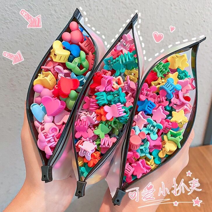 Set 50 kẹp tóc càng cua cho bé gái