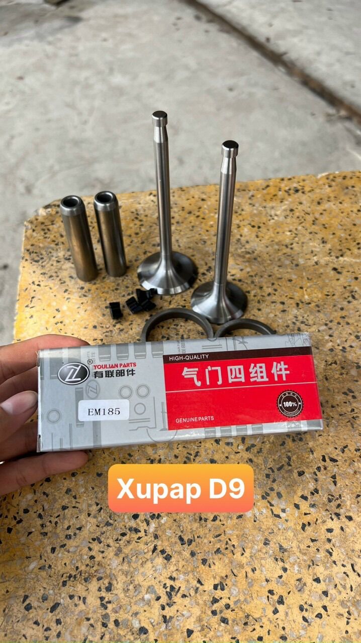 Xupap máy D6,D7,D8,D9,D15,D22,D24