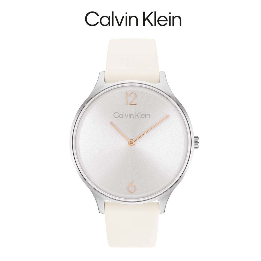 Đồng hồ calvin klein nữ dây da ss22 - timeless 2h ck 25200010 - 38mm