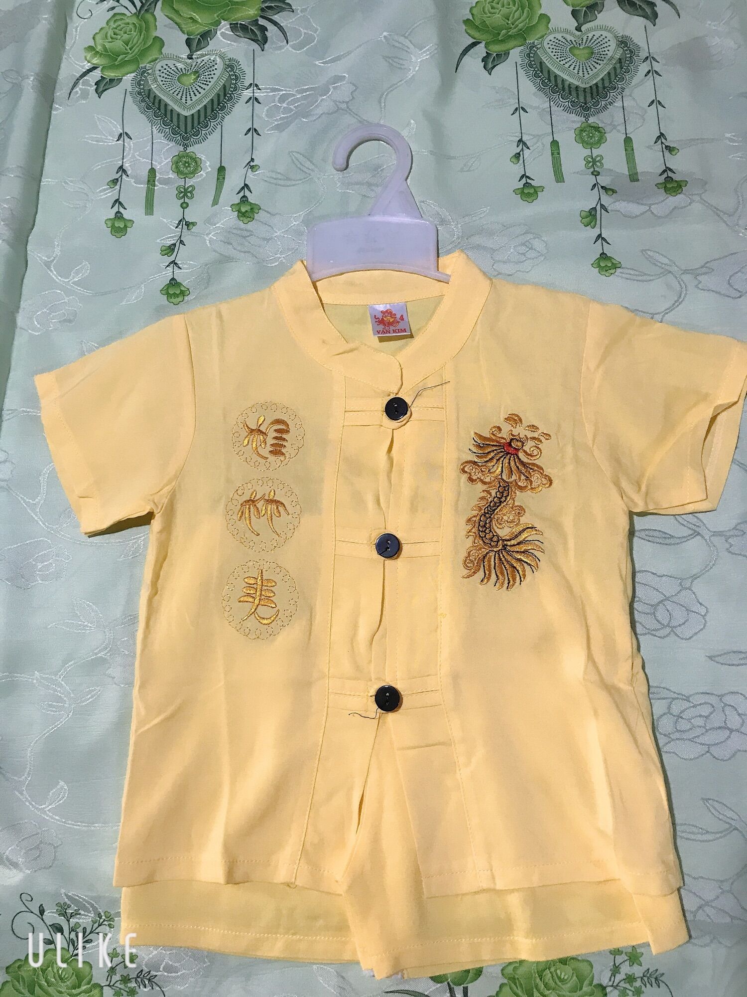 Bộ tole tàu thêu rồng ( từ 10-25kg )