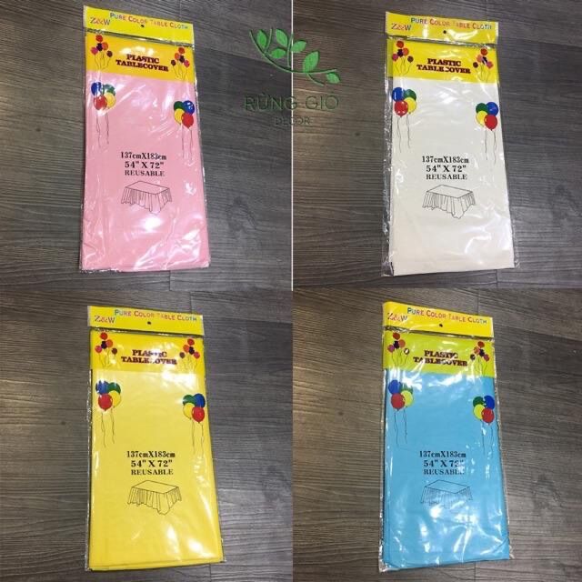 Khăn trải bàn trang trí sinh nhật