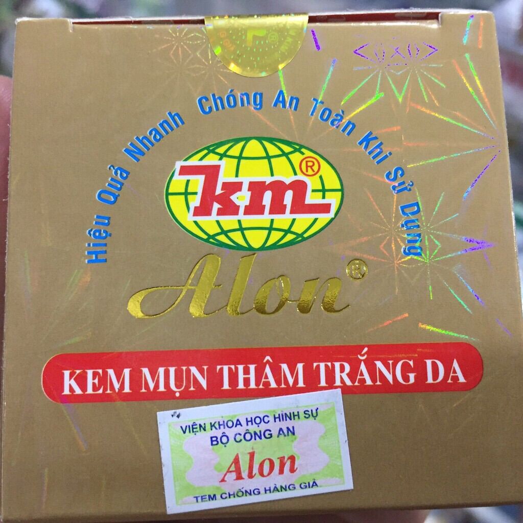 Kem Alon Mụn Thâm Trắng Da 6g