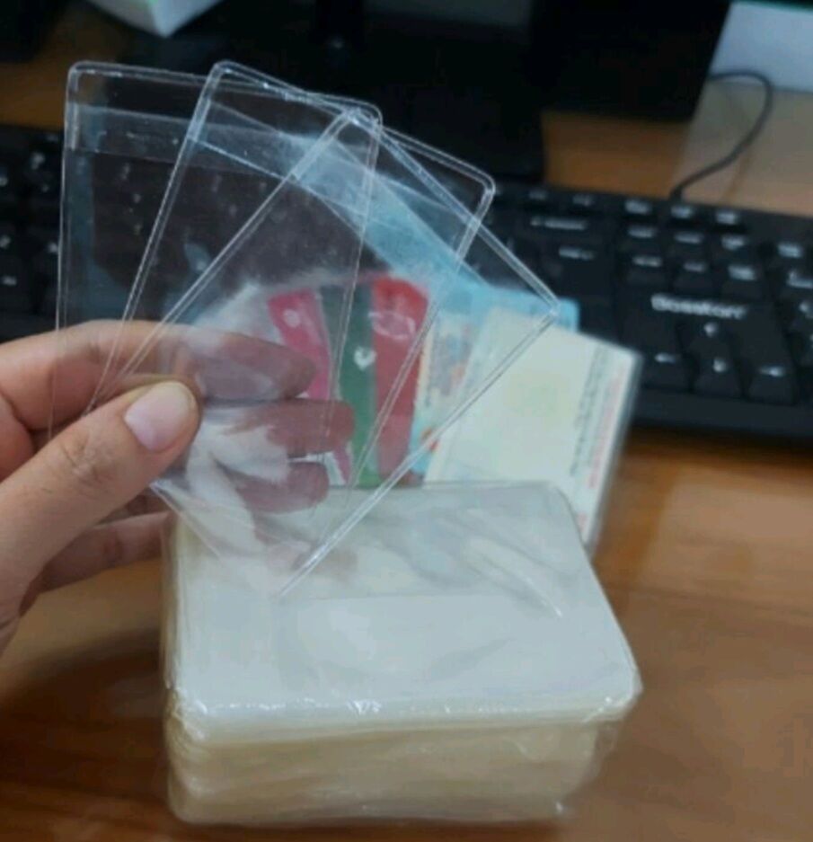 Túi nhựa đựng cccd.2 cái