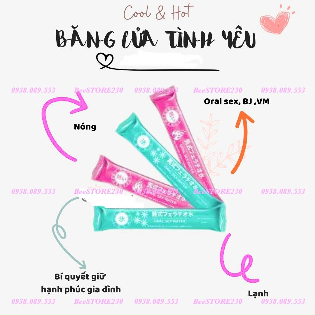 Băng hỏa tình yêu súc miệng combo 5 cặp