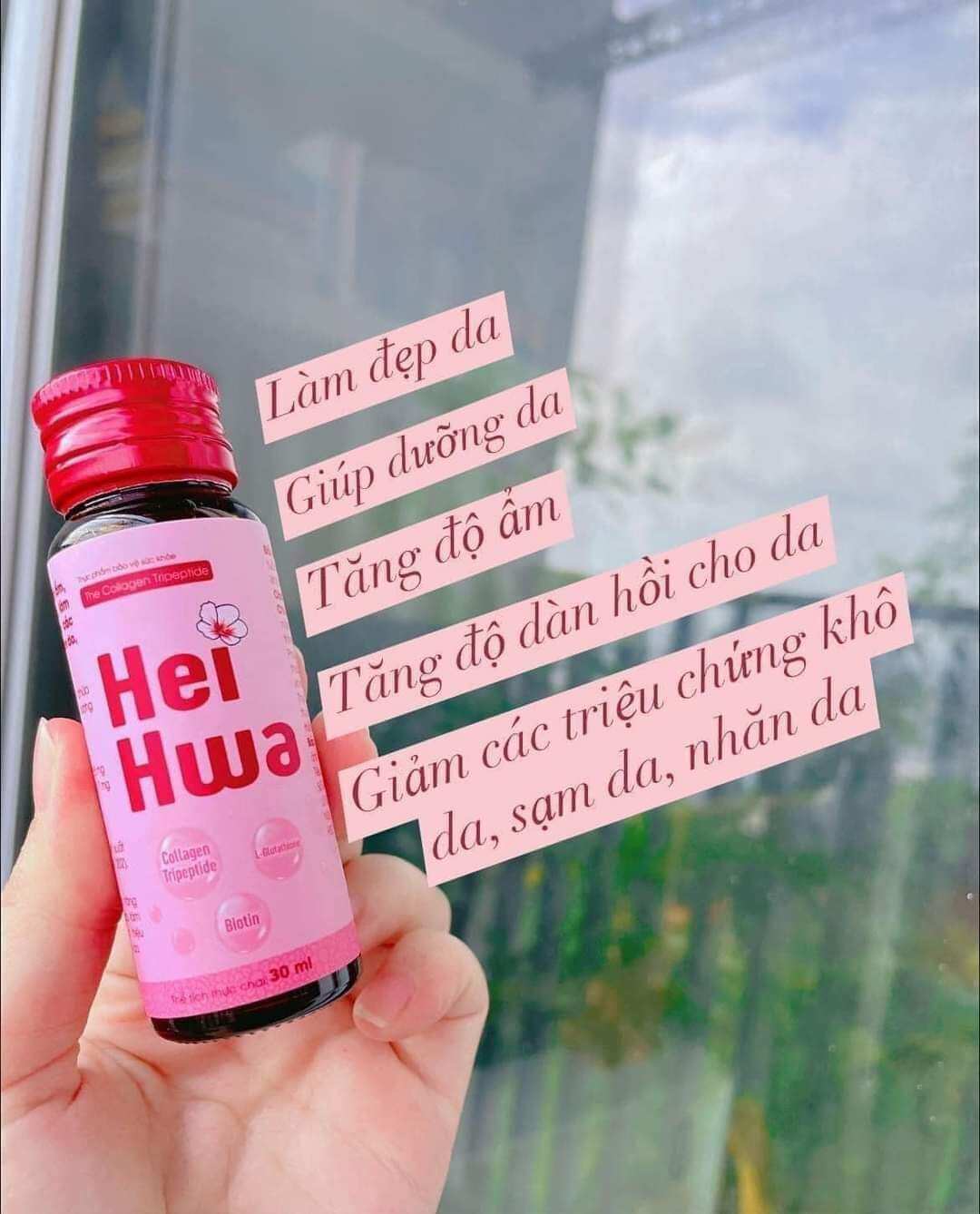 Collagen Tripeptide Hei Hwa siêu hấp thu ( Hộp 10 chai 30ml)