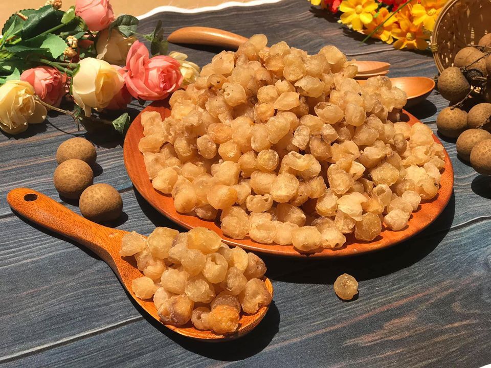 1Kg Long Nhãn Sấy Khô - Đặc Sản Hưng Yên