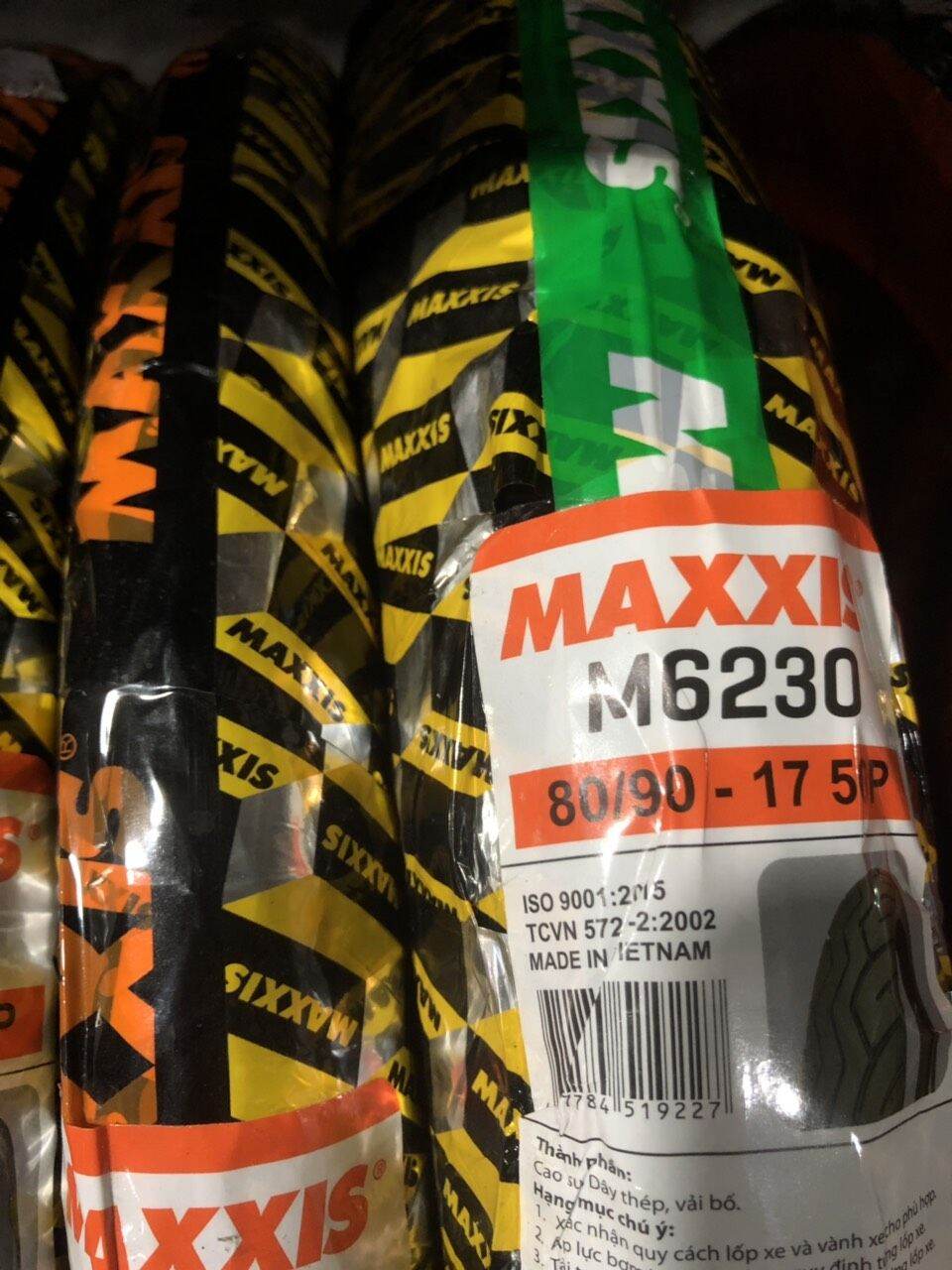 Lốp (vỏ) MAXXIS 80/90-17 dành cho xe sử dụng ruột (M6230)