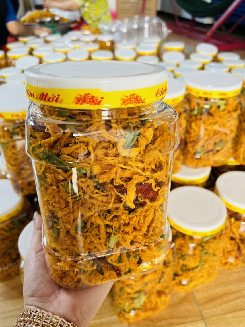 500g khô gà lá chanh loại ngon