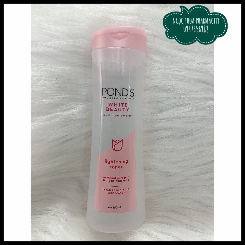 Nước Hoa Hồng Ponds White Beauty Lightening Toner 150Ml