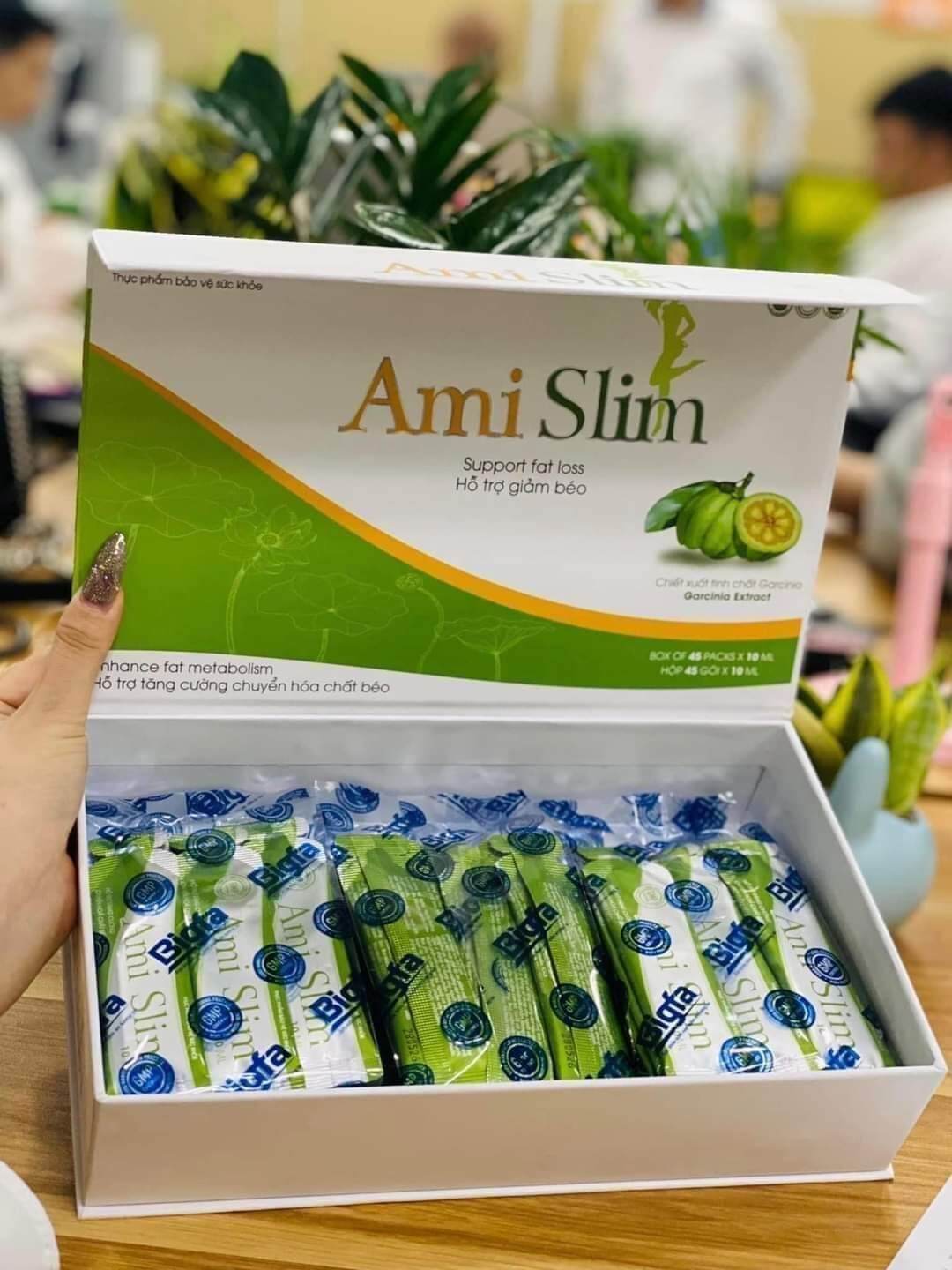 Thạch Giảm Cân Ami Slim Chính Hãng