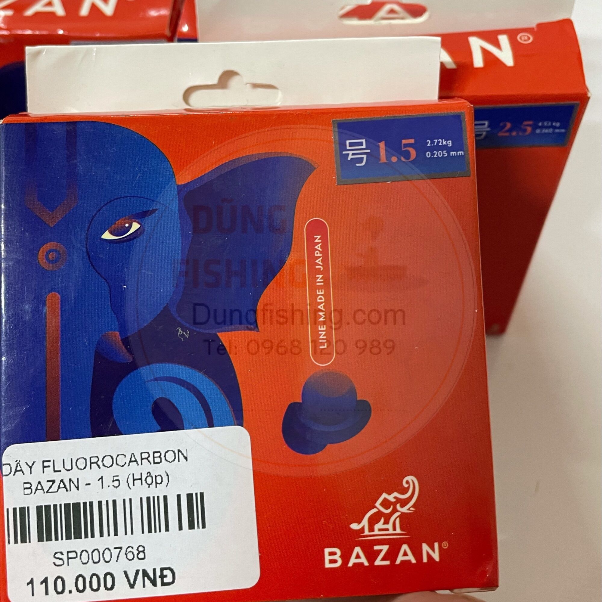 Cước thẻo Bazan Fluorocarbon 30m