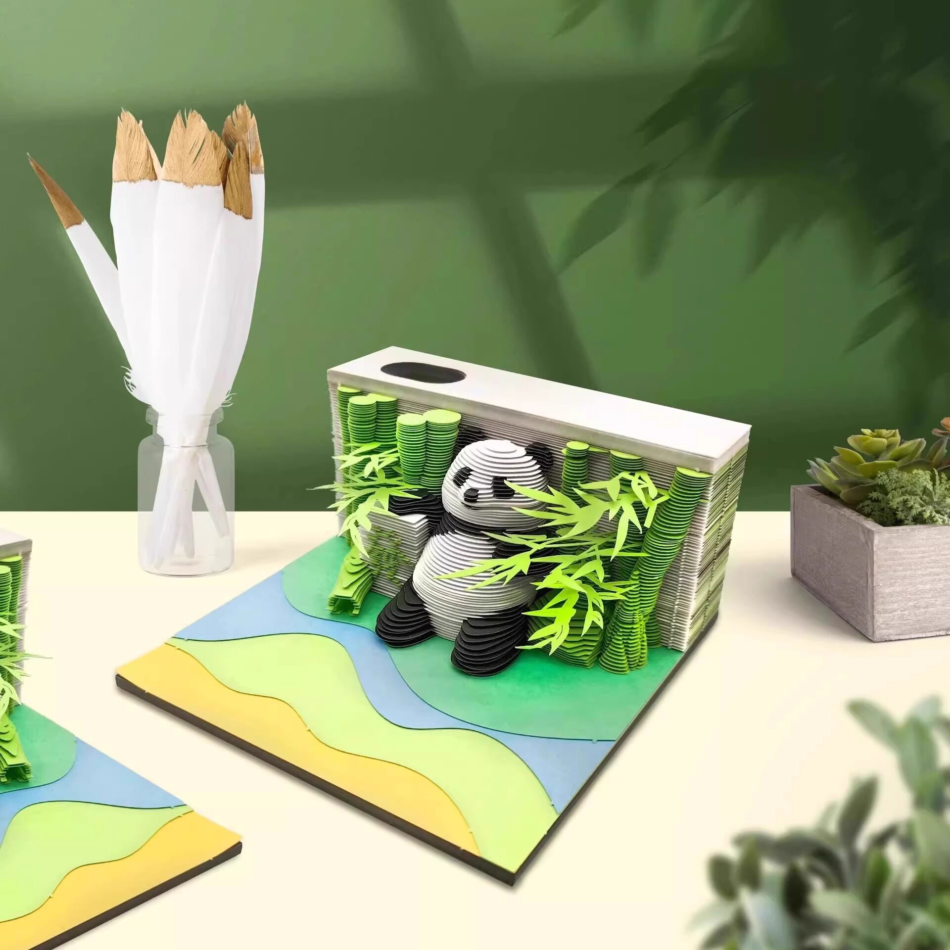 Lịch Sáng Tạo Nghệ Thuật Xé Tay 3D