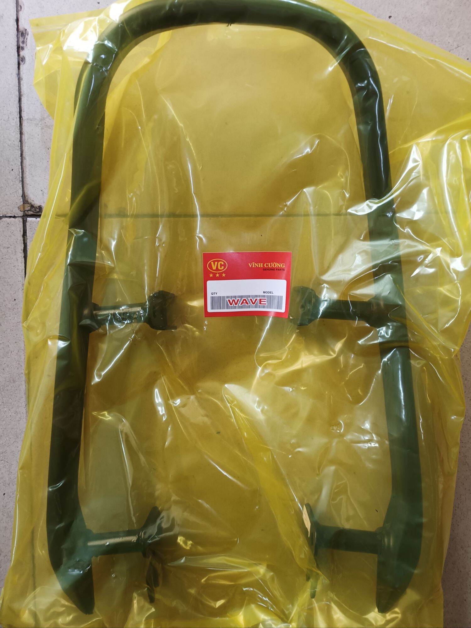 Tay dắt sau xe wave