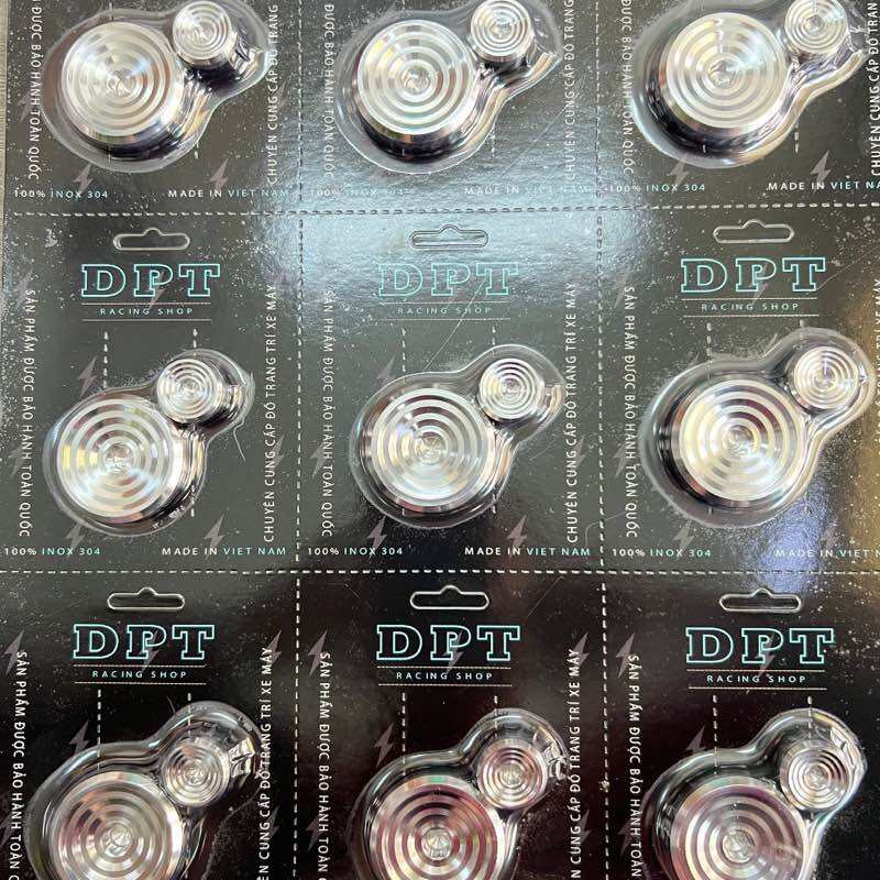 Bộ ốc qua lăng mâm lửa mẫu Thái inox 304 gắn cho các dòng xe Hon Ya Su