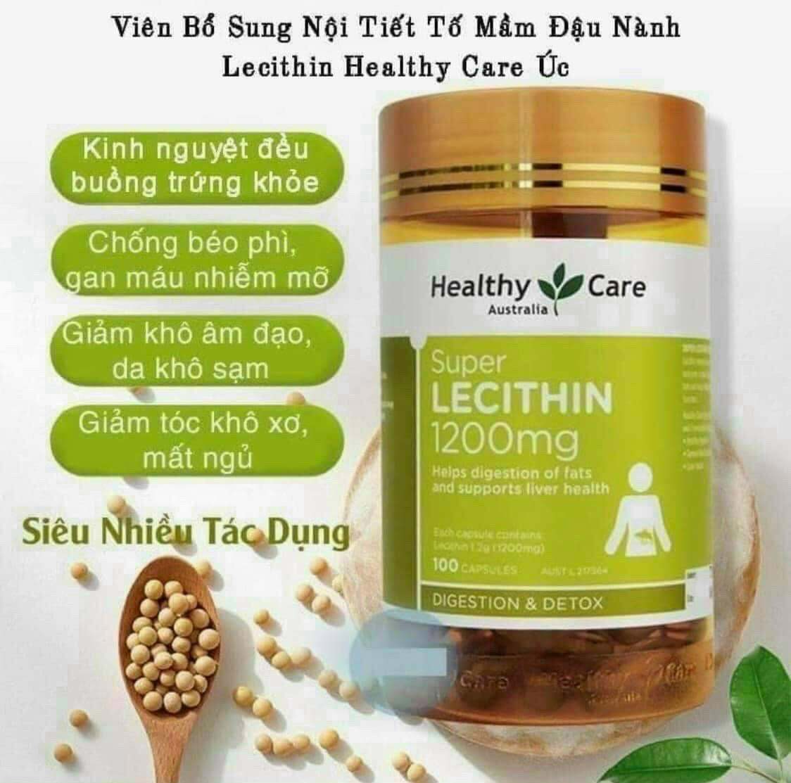 VIÊN MẦM ĐẬU NÀNH ÚC HEALTHY CARE 100 VIÊN