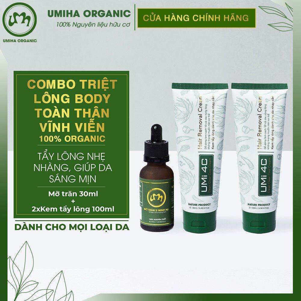 0triệt lông vĩnh viễn toàn thân body umiskin