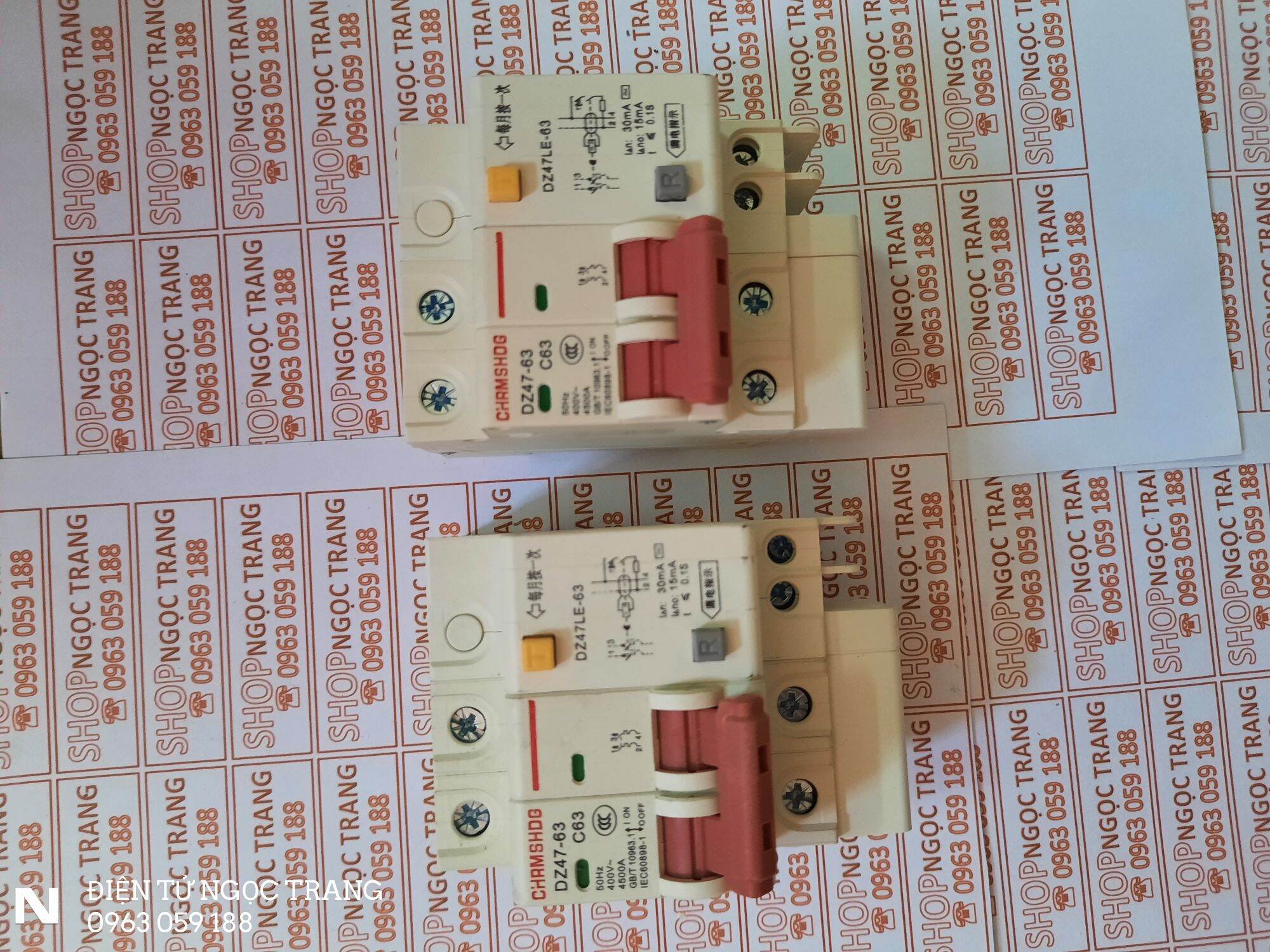 APTOMAT  CHỐNG GIẬT 2 PHA C32A  GIÁ 1 CÁI