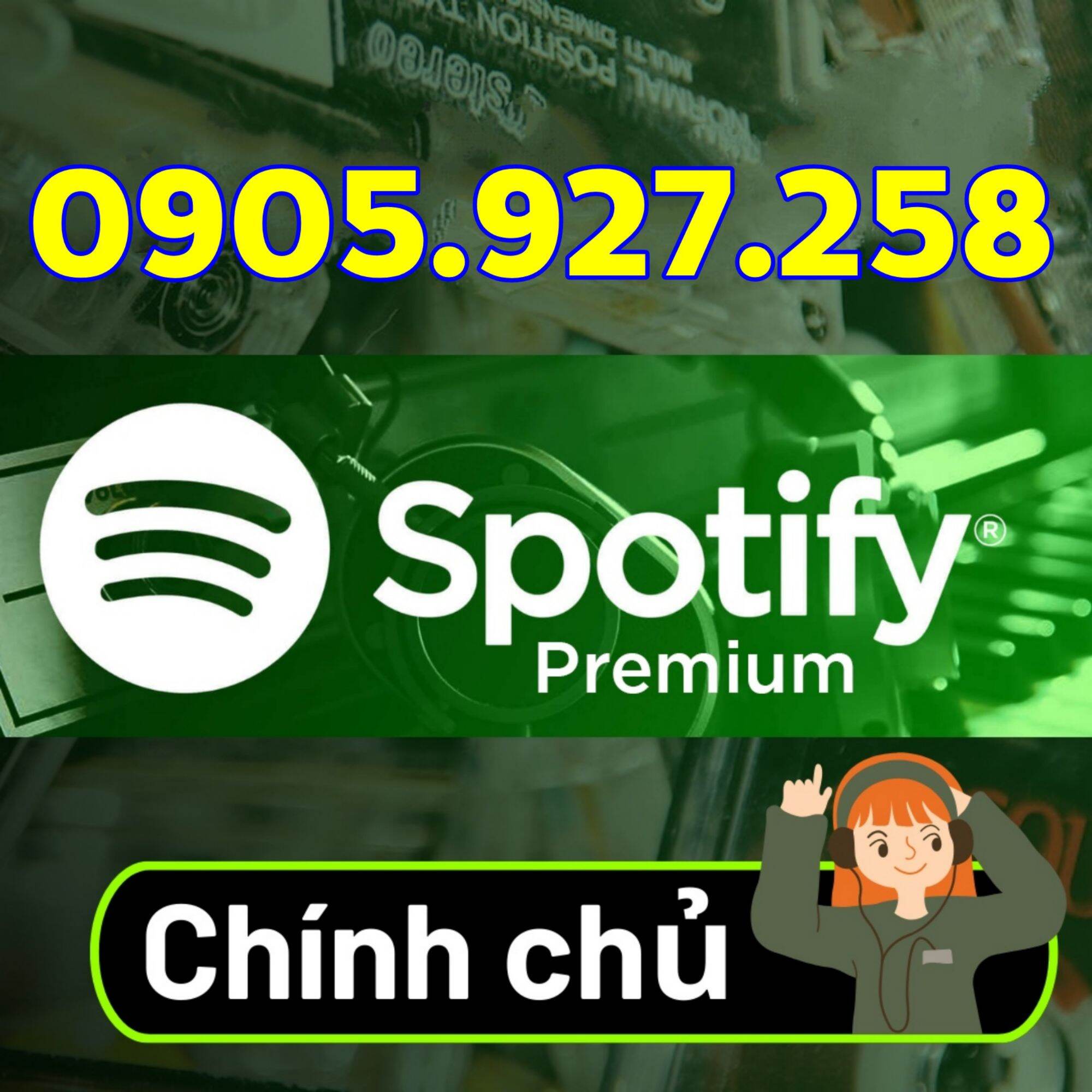 Tài khoản Spotify Premium Chính Chủ 12T / 270k