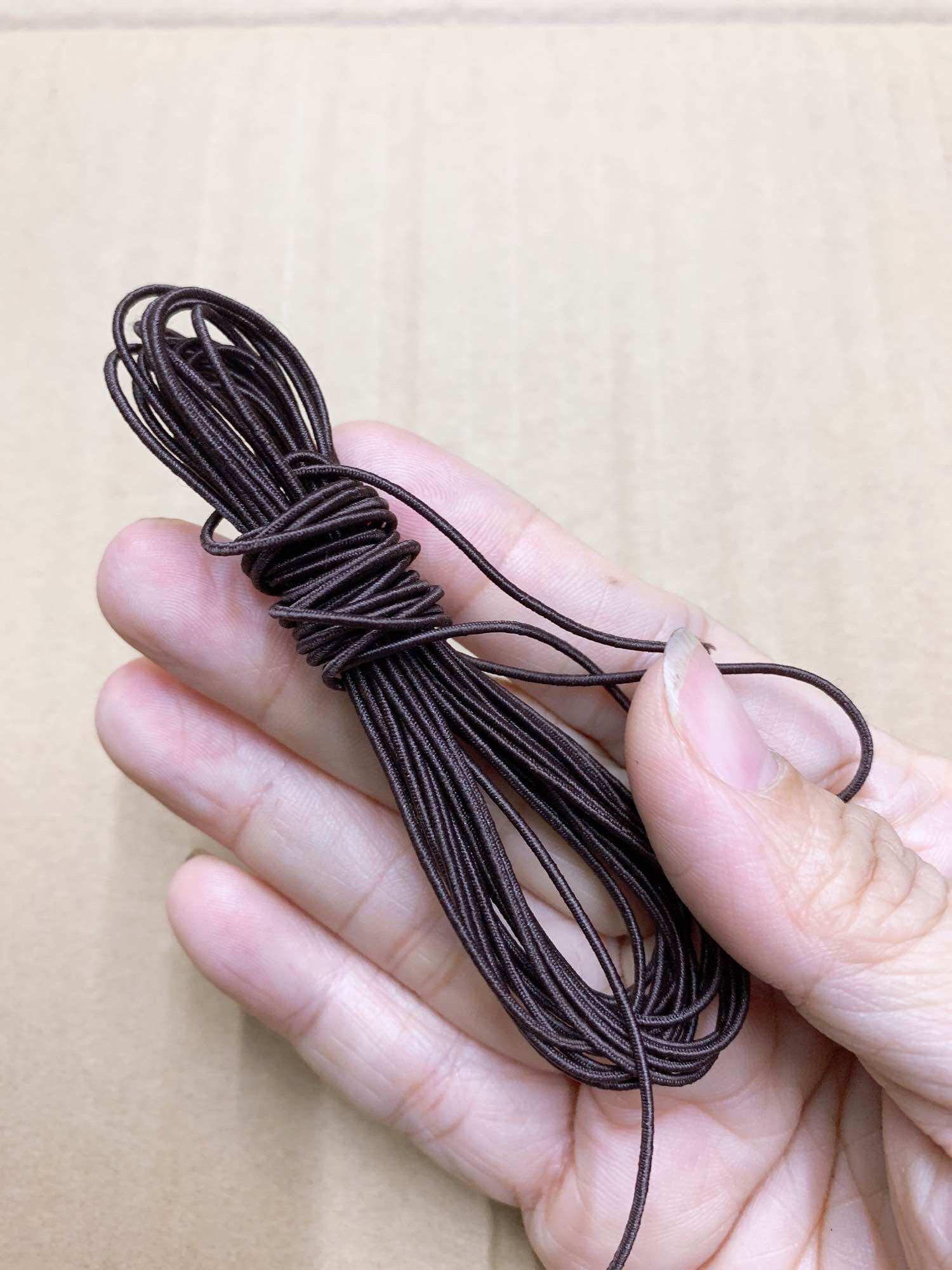 10m thun tròn 1mm xỏ chuỗi.