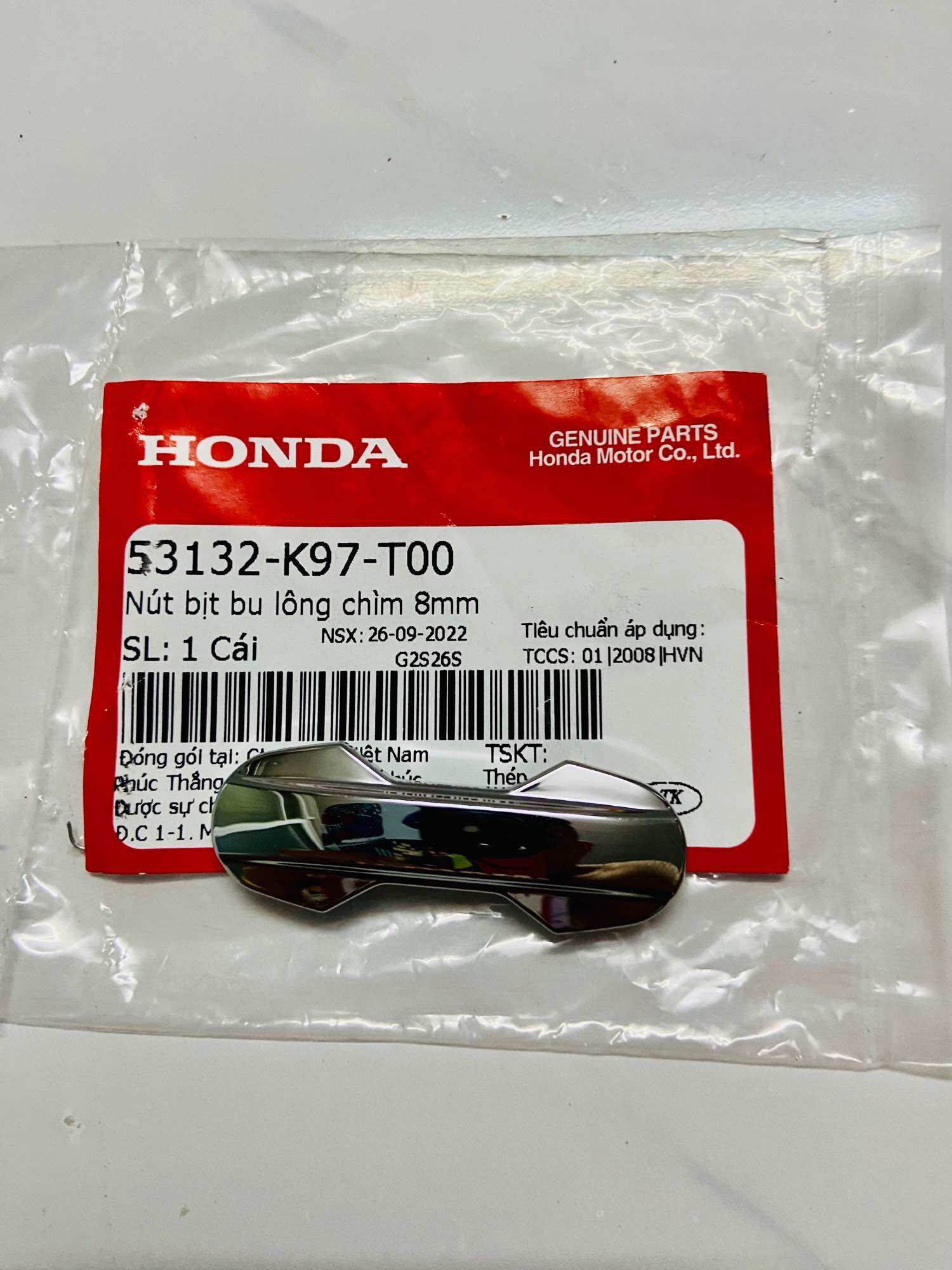 Nút bịt ghi đông PCX 2018 2019 2020