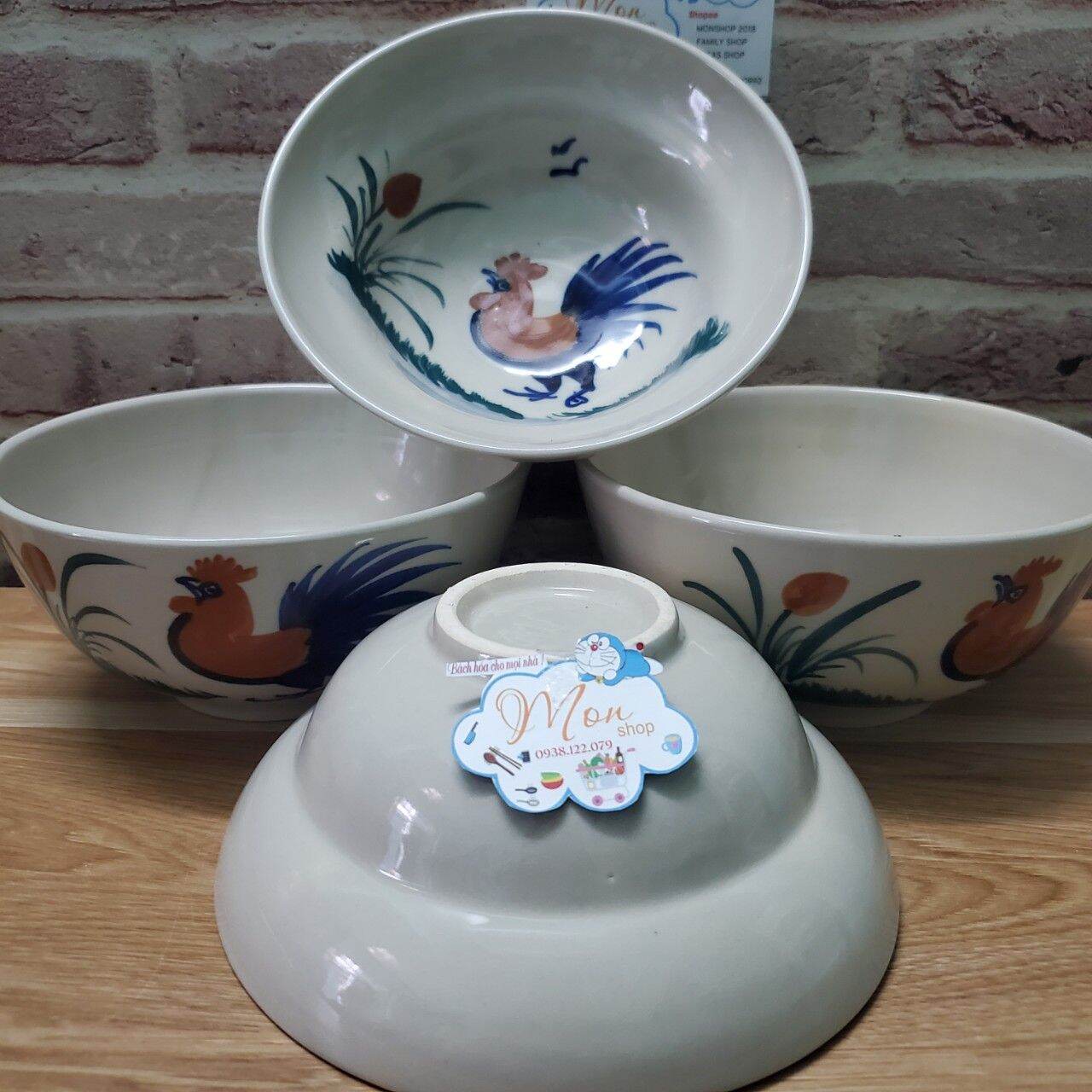 [GỐM CAO CẤP]COMBO TÔ GÀ CAO CẤP 2 MẪU