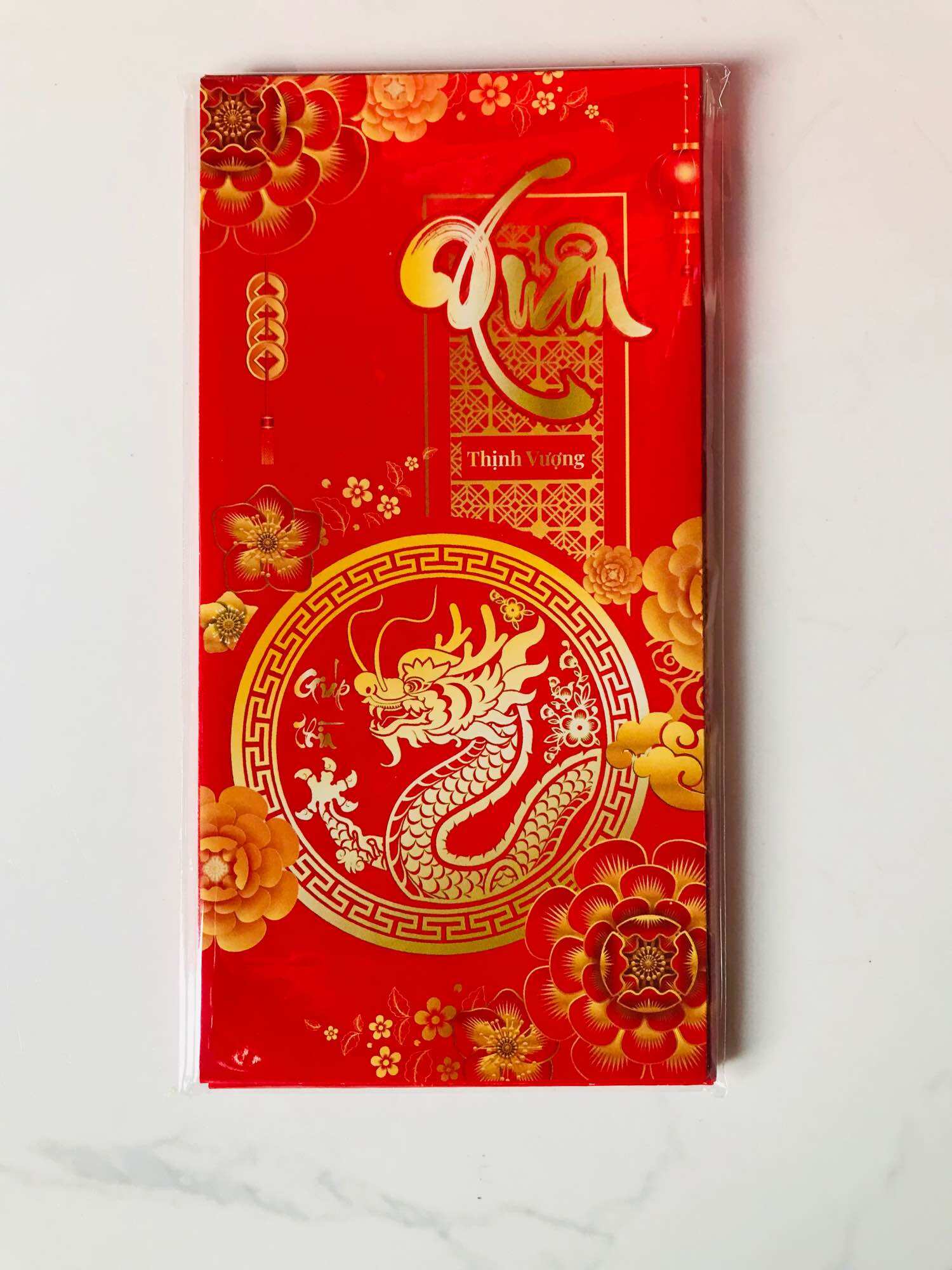Bao lì xì Tết không có năm