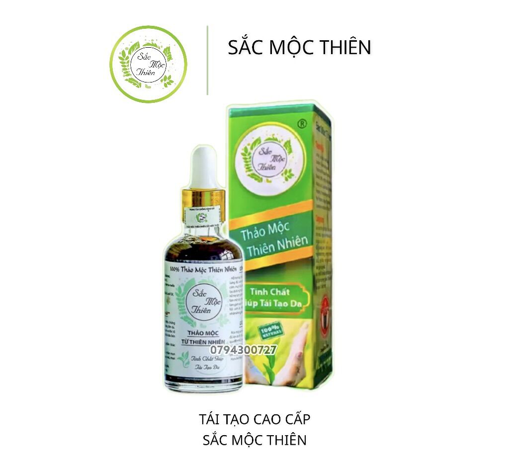 Tinh Chất Giúp Tái Tạo Cao Cấp Sắc Mộc Thiên - Hỗ Trợ Cải Thiện Mụn, Thâm, Nám, Tàn Nhang, Sẹo Rỗ