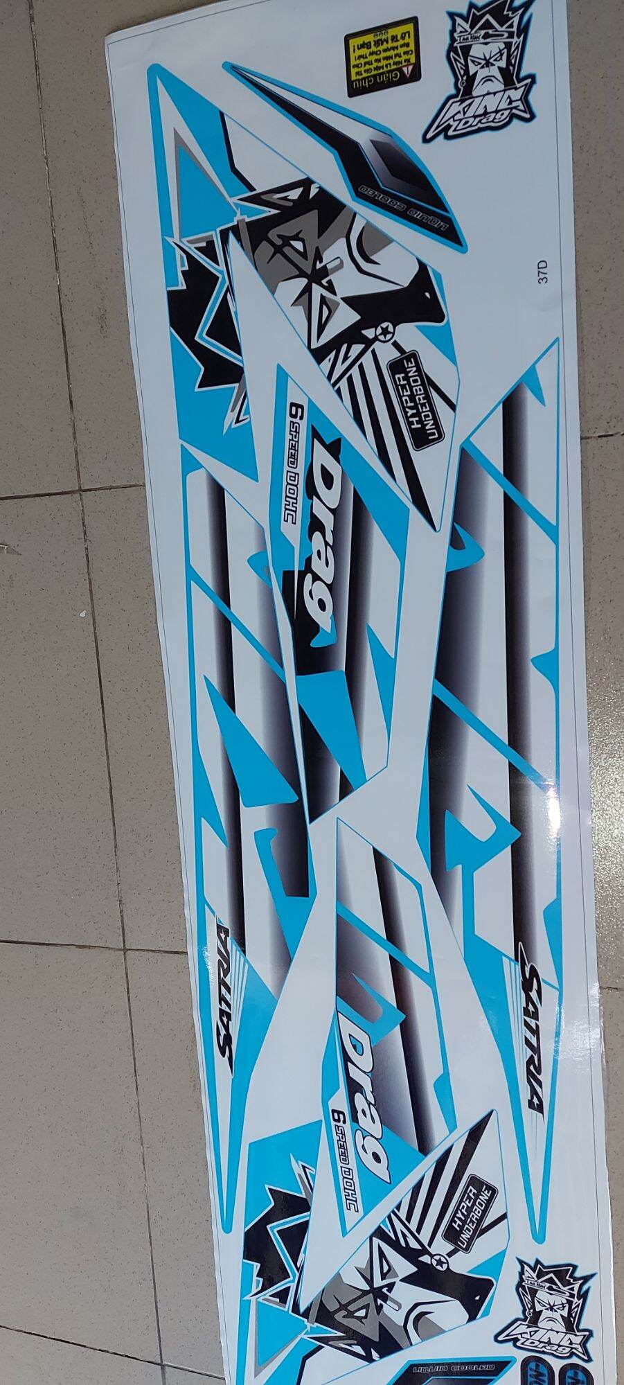 tem rời satria xanh kinhdrag