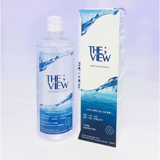 Nước ngâm lenses ẩm mềm/ lenses solution 360ml