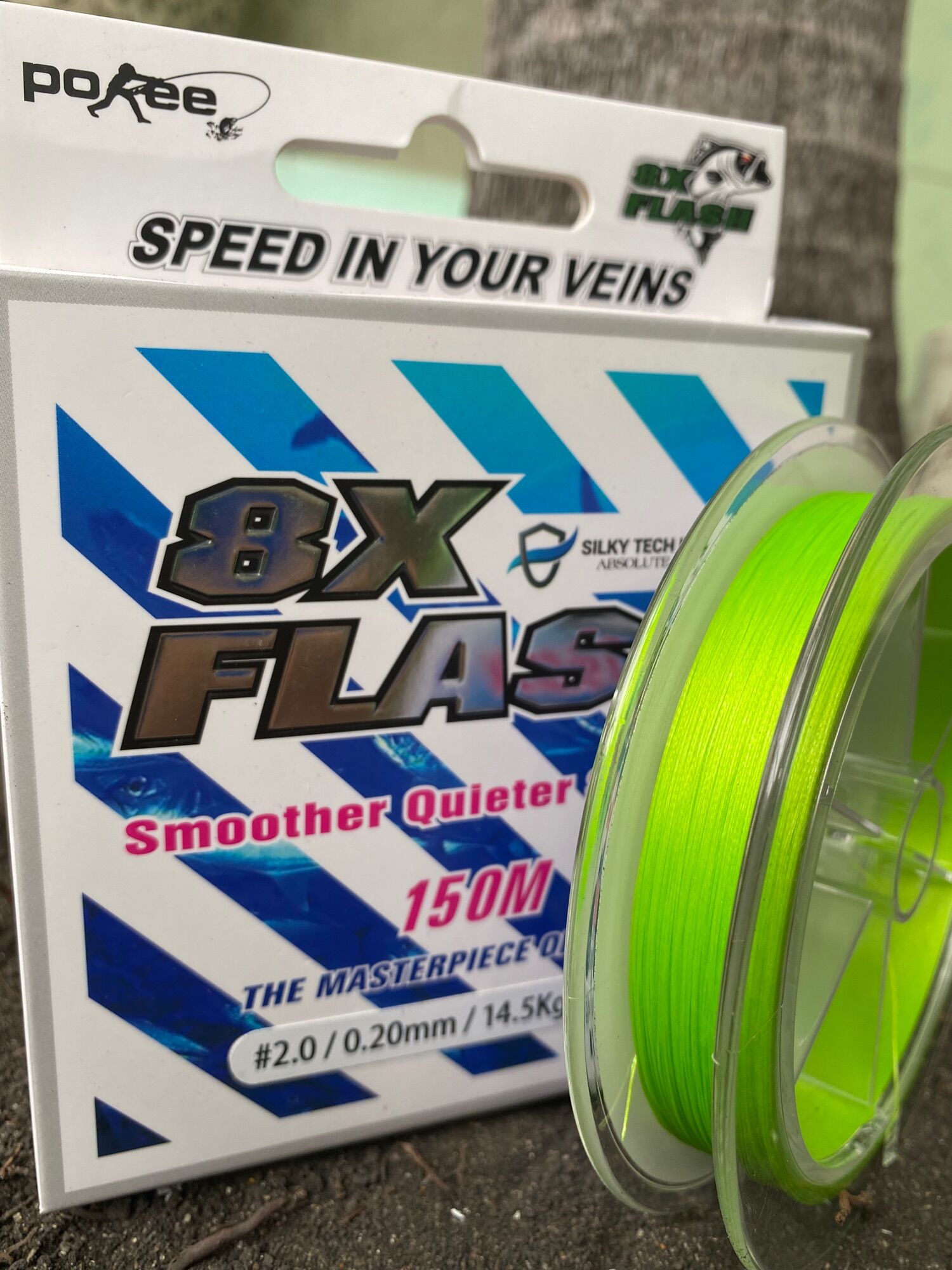 [HCM]DÂY PE Pokee FLASH X8 - 150m