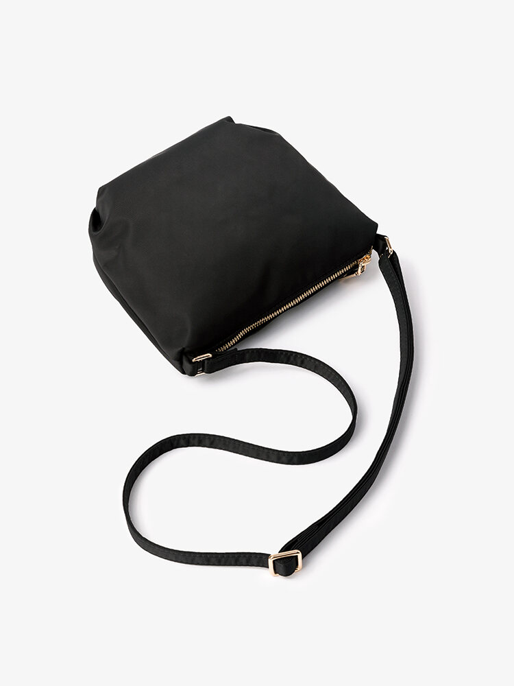 Túi Đeo Vai Mini Oxford Canvas Fresh Túi Vuông Đeo Chéo Thường Ngày Cho Nữ Túi Xách Túi Đeo Vai Mềm Có Khóa Kéo Túi Đeo Vai Thường Ngày