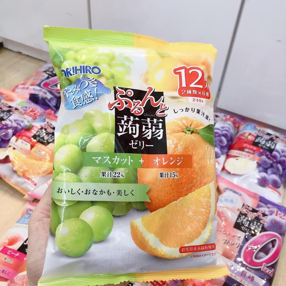 Combo 2 Gói Thạch Rau Câu Trái Cây Nhật Mix Vị
