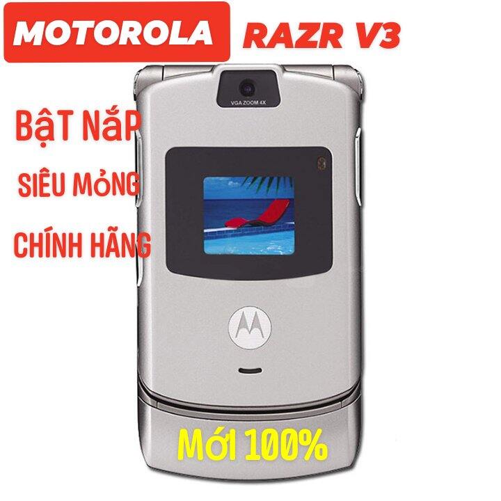 Điện thoại Motorola razr V3/chính hãng mới 100% /đủ phụ kiện