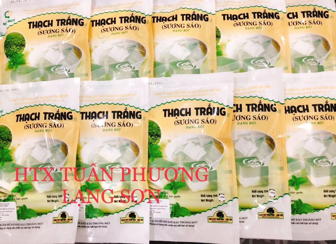 Combo 3 gói Thạch sương sáo Đức Quý (thạch đen, thạch trắng, quy linh cao)
