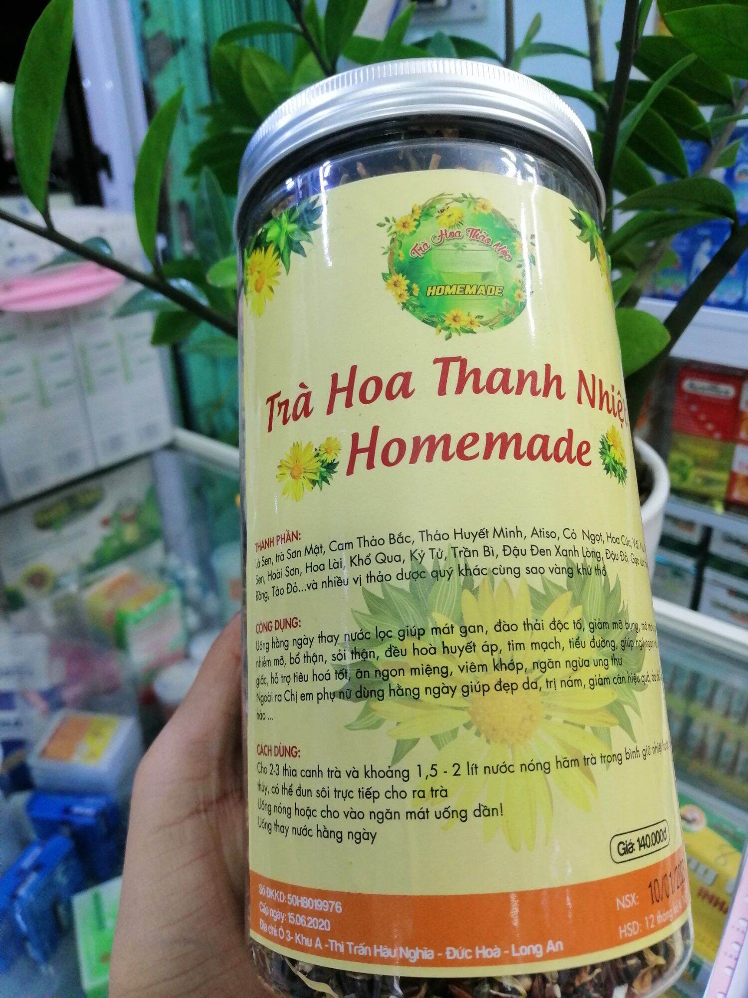 TRÀ THANH NHIỆT 27 VỊ