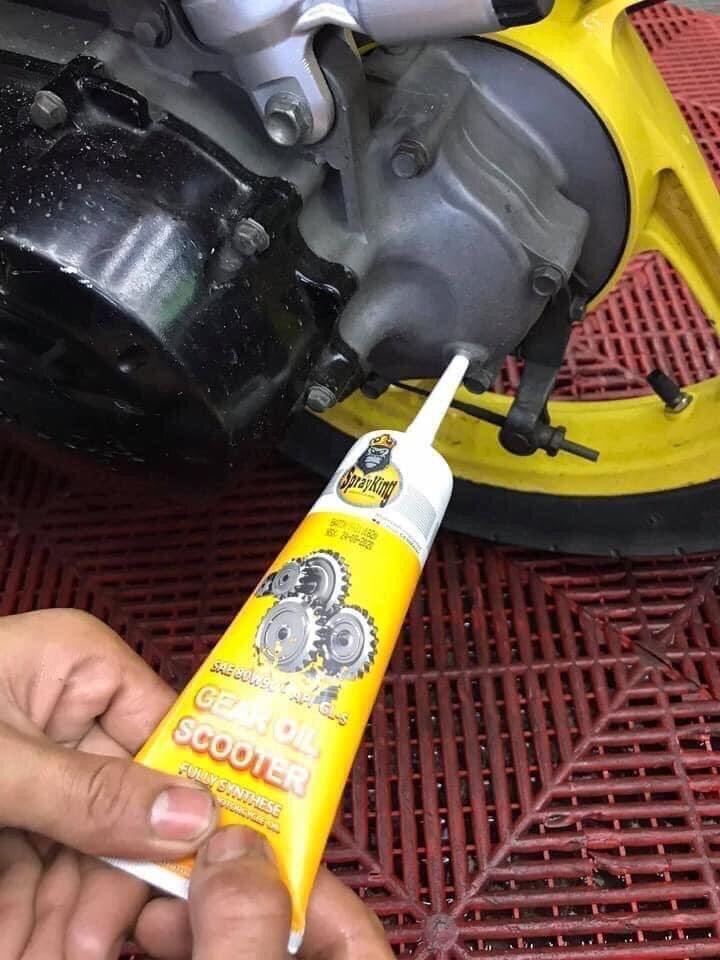 [HCM]Nhớt hộp số Sprayking cho xe ga tuýp 120ml_SPRAYKING GEAR OIL