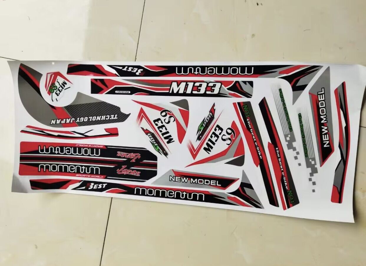 Tem xe 133M/ tem xe điện, xe đạp điện 133M