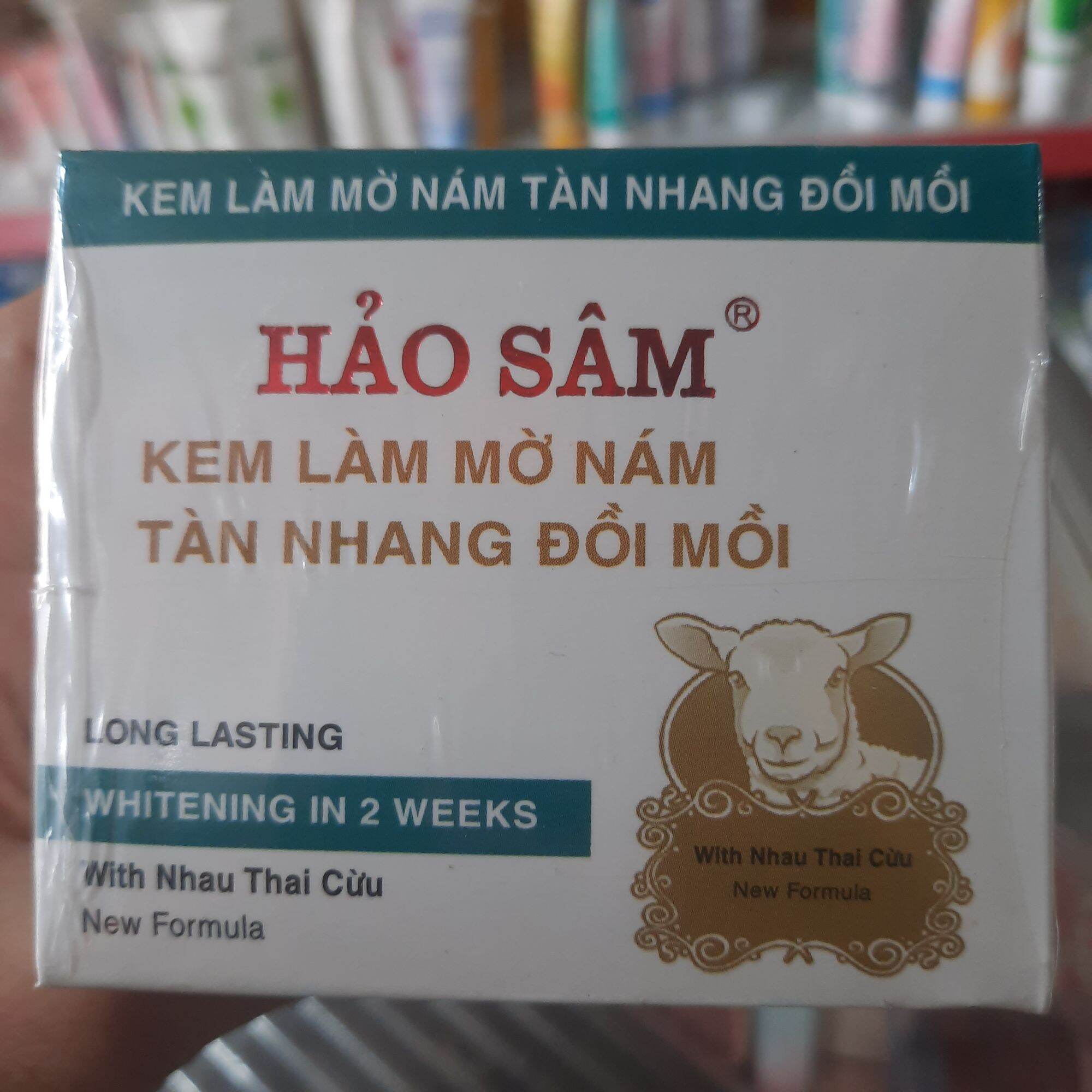 kem hảo sâm nám tàn nhang đồi mồi