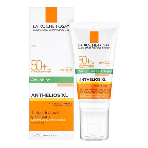 [HCM]Kem Chống Nắng La Roche Posay Vạch Xanh Cho Da Dầu SPF 50+ Anthelios Anti-Shine Gel-Cream Dry Touch 50ml (Hàng Công Ty Đủ Tem)
