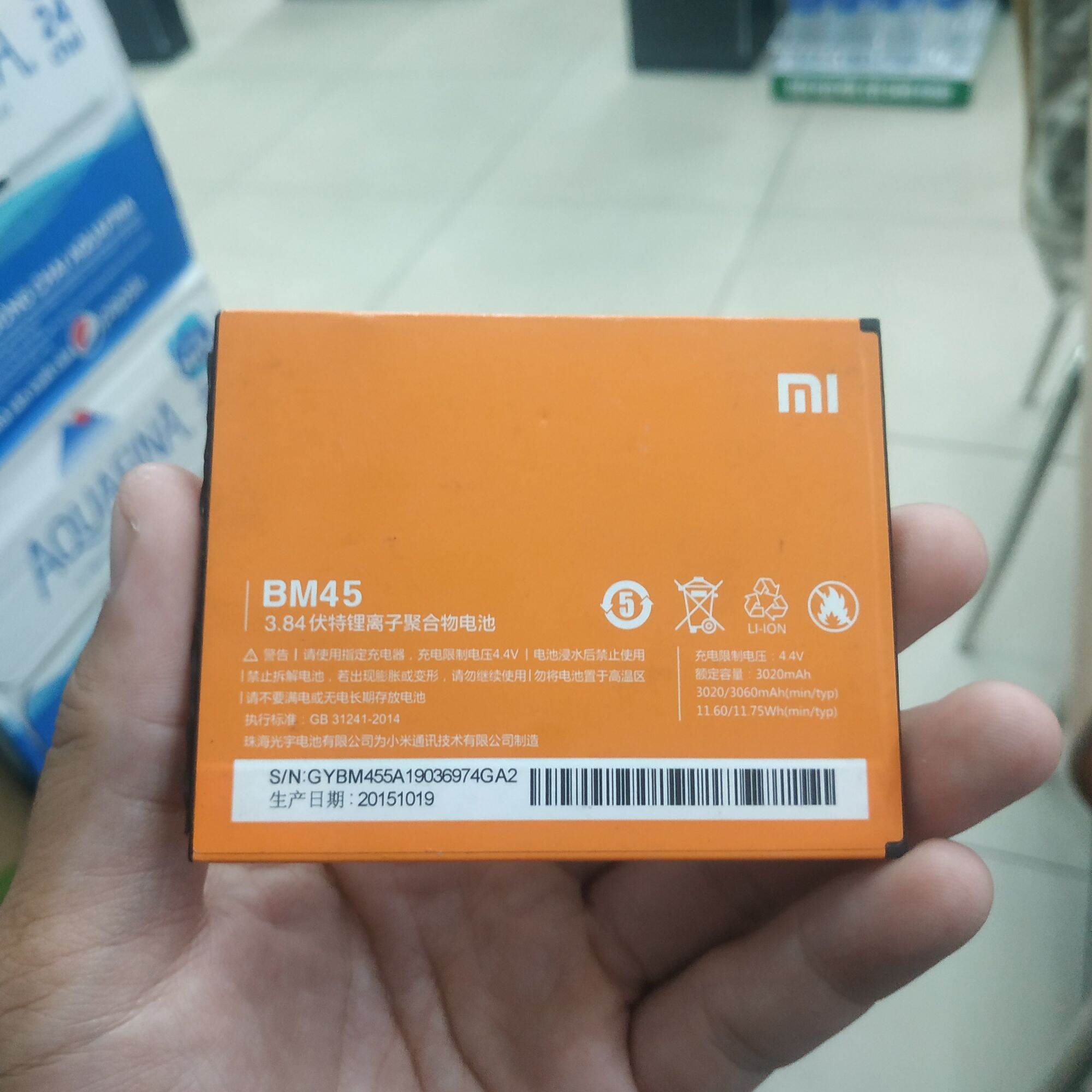 Pin Battery Xiaomi BM45 - 3020 / 3060 mAh (Xiaomi Redmi Note 2)
