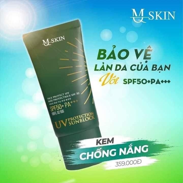 kem chống nắng MQ skin mẫu mới