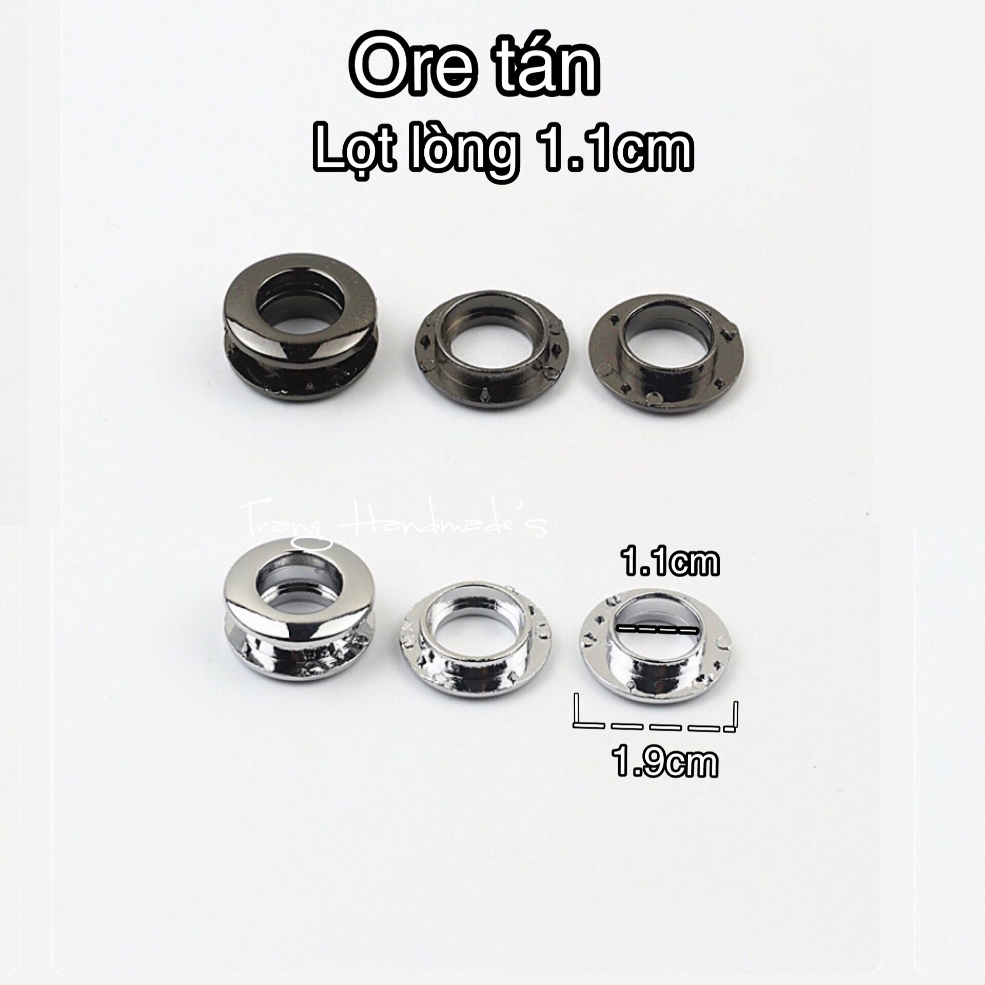 Ore tán lọt lòng 1.1cm