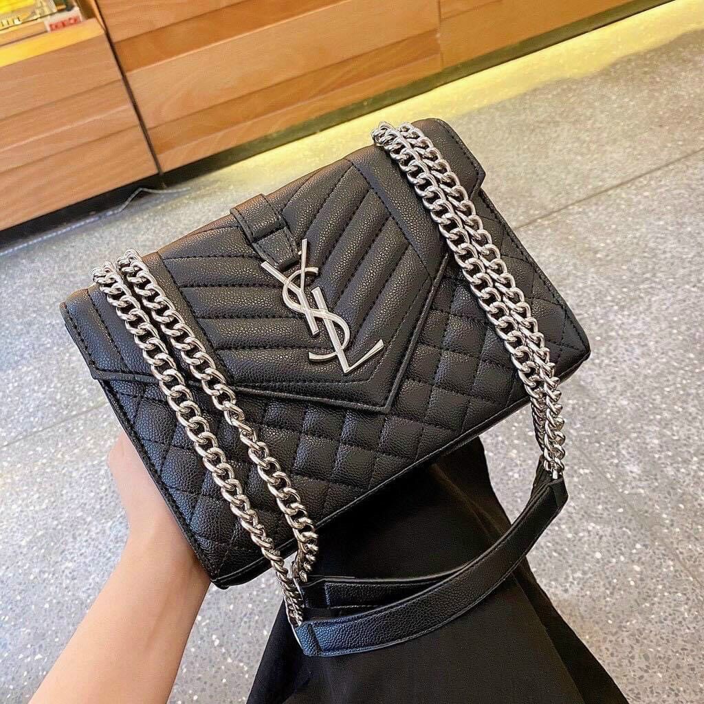 Túi xích bạc size 25 xả kho chất đẹp