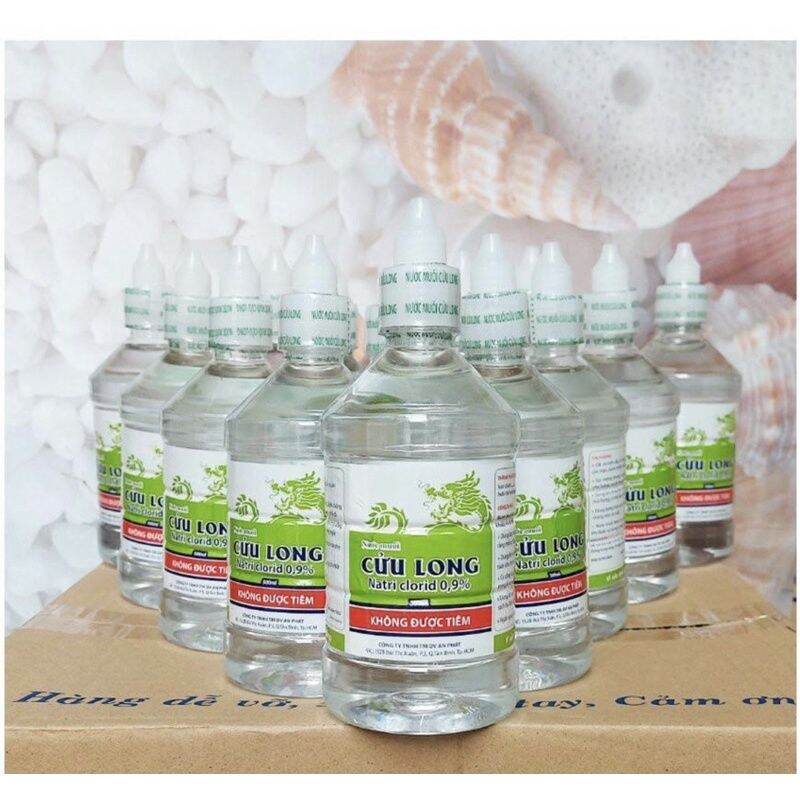 Nước Muối Súc Miệng Cửa Long Chai 500ml