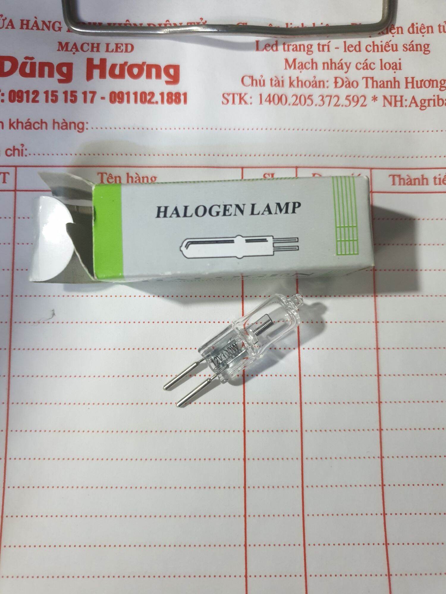 Bóng halogen 12v 100w
