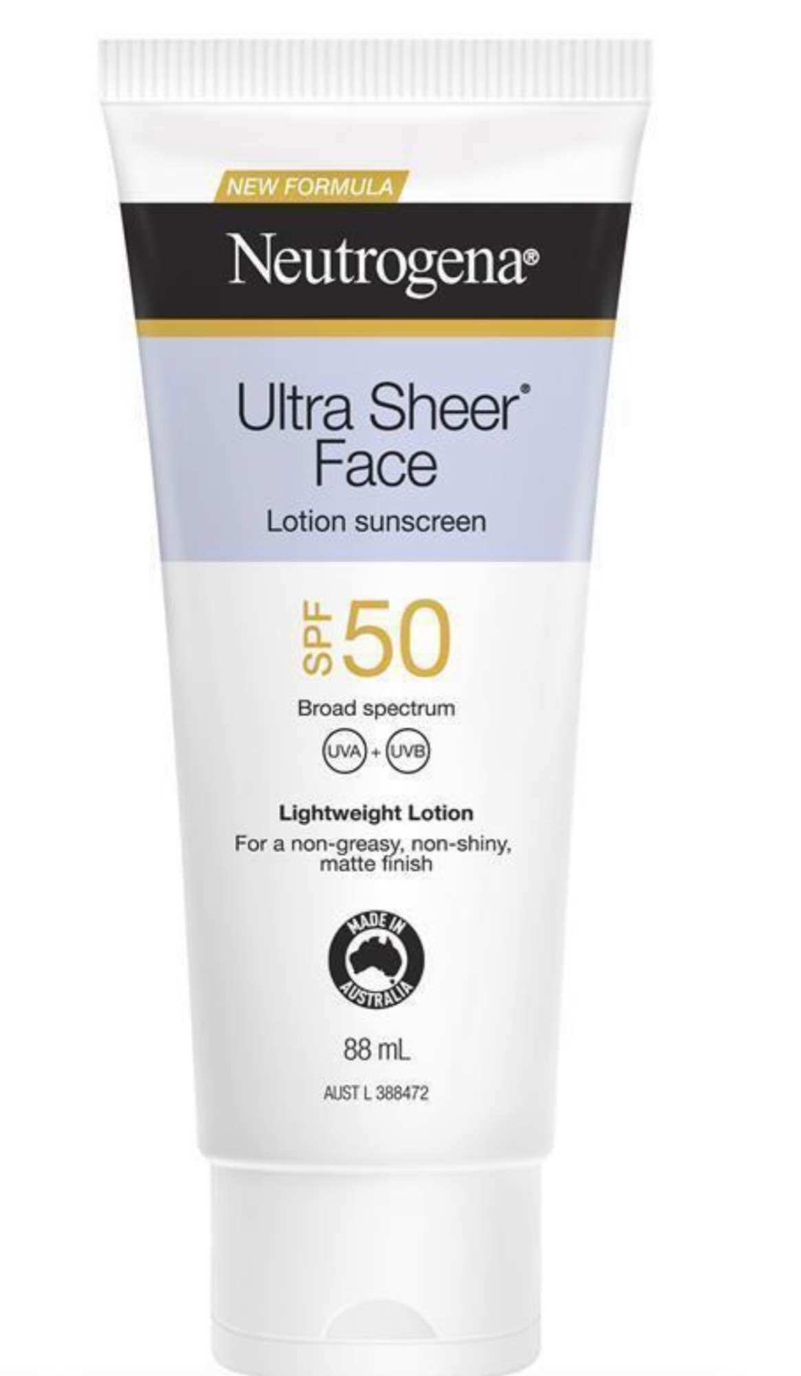 Kem chống nắng NEUTROGENA Úc: Ultra sheer - Clear face 88ml