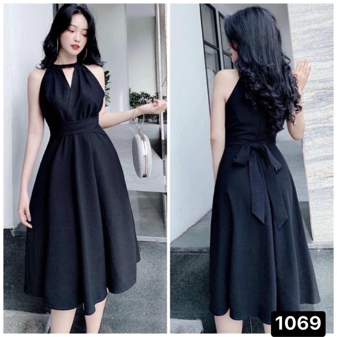 ( Đủ size 55-90ky) Đầm bigsize đi tiệc siêu xinh che bụng (1069)