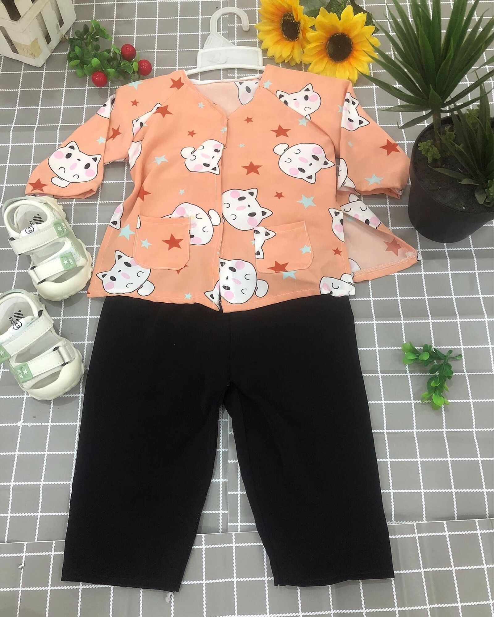 bộ áo bà ba cho bé